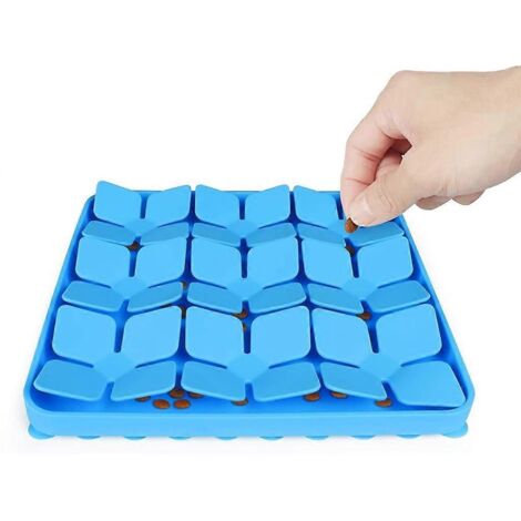 Tapis de Flairage pour Chien, Coussin Olfactif d'Entraînement, Tapis de Nourrissage Interactif pour Soulager l'Ennui du Chien.