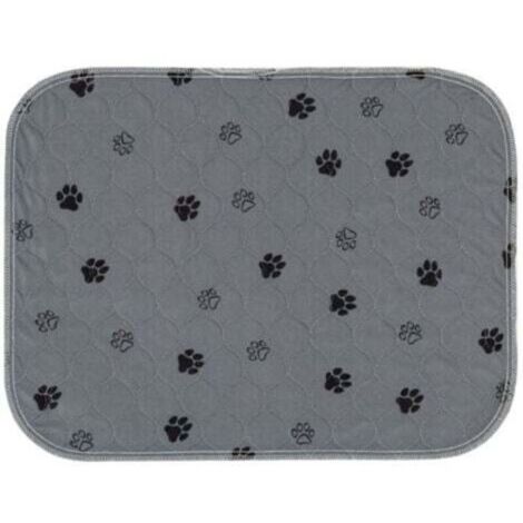 Tapis de fond de cage pour hamsters, cobayes et lapins – 2 pièces, imperméable, lavable et réutilisable, dimensions 60 × 40 cm, adapté aussi aux hérissons, chiots et chatons