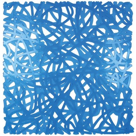 Tapis de fond d'évier mixy - bleu