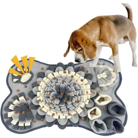 Tapis de Fouille Chien, 43 X 64 cm Tapis de Fouille pour Chien, Tapis de Fouille Lapin, Tapis de Fouille Alimentation Lente, Tapis de Chien Snuffle Mat, Tapis Reniflant Formation D’Animaux