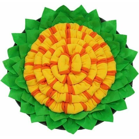 Tapis de Fouille Chien, Tapis de Fouille Chien Interactif Jouet pour Chien Snuffle Mat Tapis éducats Tapis Reniflant Le Stress Release Pad