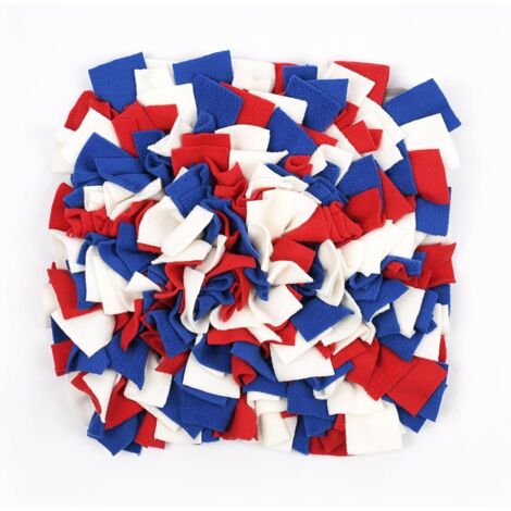 Tapis de Fouille Chien,Tapis de Léchage Chien,Tapis de reniflage interactif pour l'ennui des Animaux de Compagnie,pour Les Petits Chiens de Taille Moyenne (A)