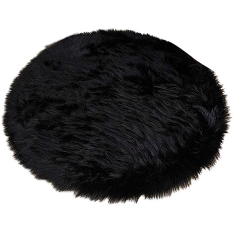 Tapis de Fourrure en Fausse Peau de Mouton Doux Tapis Moelleux pour Chambre Tapis Soyeux Duveteux, Tapis en Fourrure pour Salon Filles Chambres