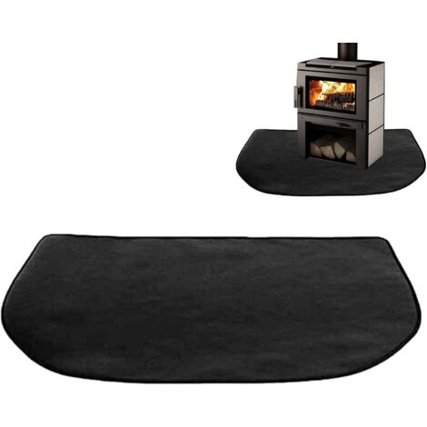 Tapis de feu de cheminée de 3 tailles pour la zone de cheminée Protection  de tapis ignifuge Isolation en fibre de verre Couverture de cheminée