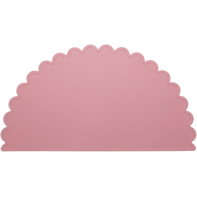 Tapis de gamelle en silicone pour animaux de compagnie (chien/chat), antidérapant et imperméable.