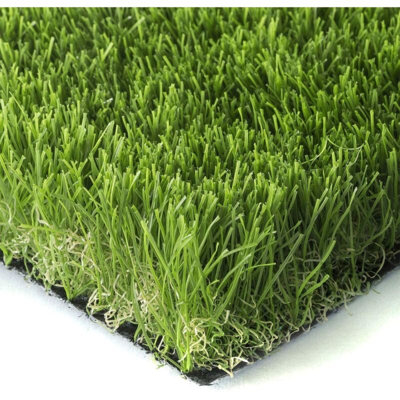 Tapis de pelouse synthétique, fausse herbe artificielle, 40 mm, 2x10 mt, 48714