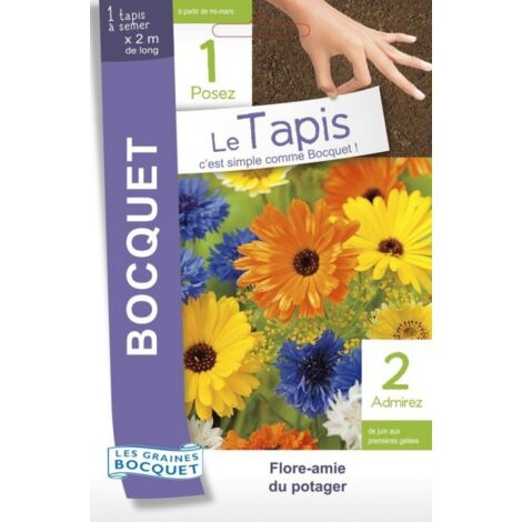 Tapis de graines Bocquet Flore-Amie du potager - 15g