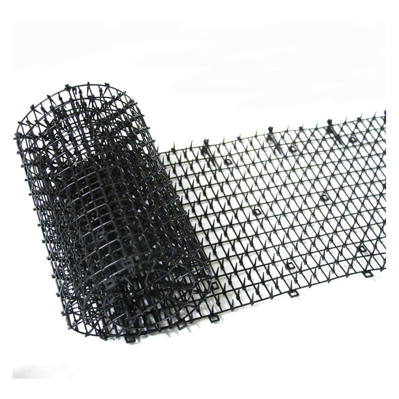 Treetalk - Tapis de jardin anti-chat avec pointes 20030cm, noir