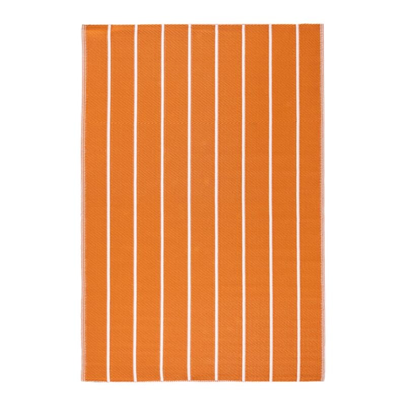 Tapis de jardin en plastique 'Nature Shades' - Orange - l 180 x l 120 cm - Livraison gratuite