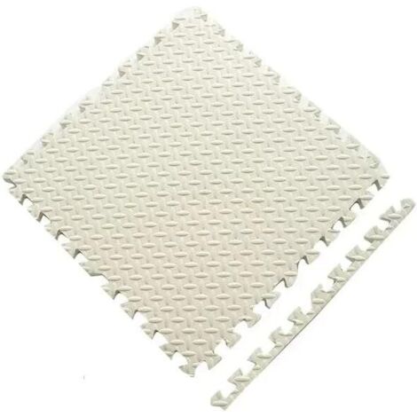 Tapis de Jeu Bébé 16 Pièces en Mousse Douce - Carreaux de Sol Puzzle Non Toxiques pour 4 Pat et Salle de Jeu (30x30 cm), Tapis Sécurité Enfants à Emboîtement
