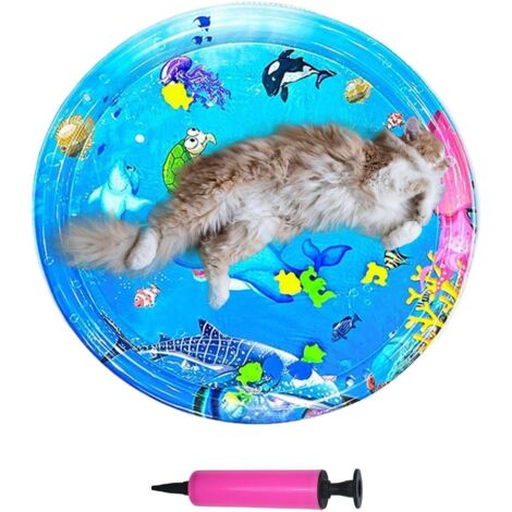 Tapis de Jeu d'eau pour Chat - Tapis de Jeu d'eau pour