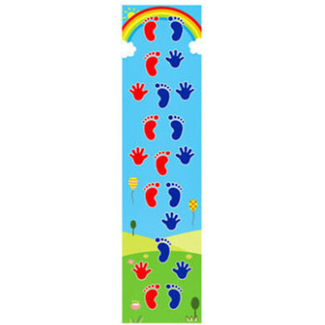 Tapis de Jeu d'Éveil Bébé Imperméable 2.8x0.6m - Tapis à Ramper Enfant, Décoration Maison