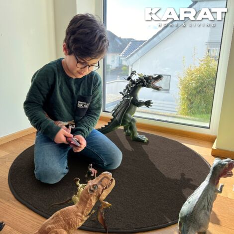 Tapis de jeu pour enfants Crocodile Terre 50 cm de diamètre