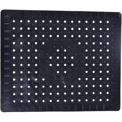 Tapis de lavabo en silicone, antidérapant, convient pour la salle de bain et la cuisine (31 x 26 cm) Isolation et drainage à sec