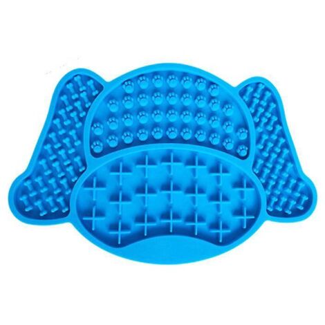 tapis De Lche Pour Chien,1 Pcs Tapis De Lechage Chien Avec Ventouses Puissantes Tapis  Lcher En Silicone,tampons  Lcher Pour Animaux De Compagnie
