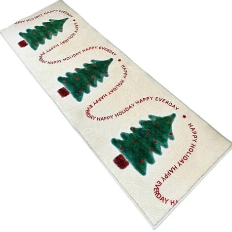 Tapis de lit, tapis de sol sapin de Noël, décoration sapin de NoëlB