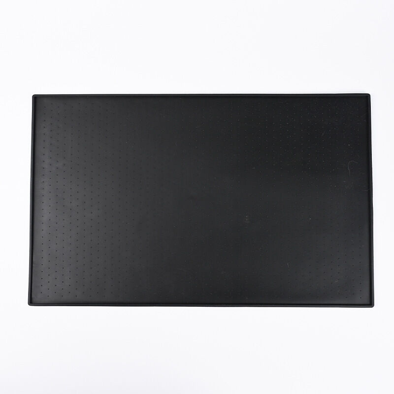 Tapis de Machine à Café, 48x30 cm Tapis en Silicone pour Machine à café, Tapis en Silicone sous la Machine à Café, pour Attraper Les Résidus de Café,