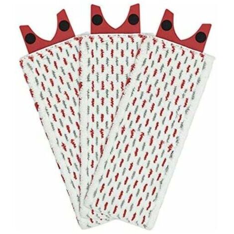 Tapis de nettoyage pour têtes de balai à franges pulvérisateur Vileda Ultramax 2 en 1, tapis de rechange en microfibre, têtes d'aspirateur remplaçables pour usage domestique, têtes de balai à franges 