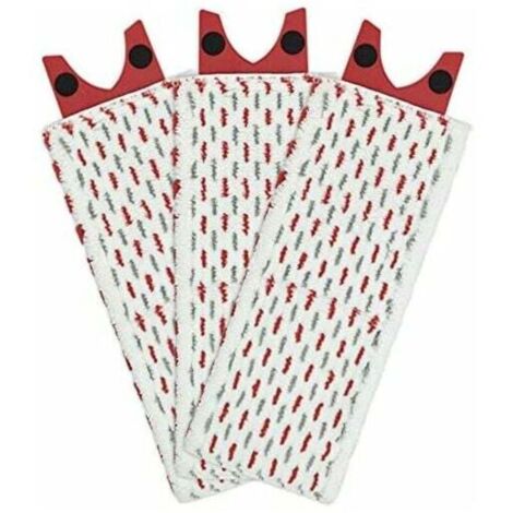 Tapis de nettoyage pour têtes de balai à franges pulvérisateur Vileda Ultramax 2 en 1, tapis de rechange en microfibre, têtes d'aspirateur remplaçables pour usage domestique, têtes de balai à franges