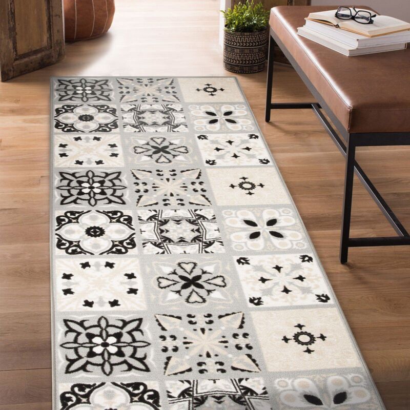 Karat - Tapis de couloir Dublin Polyamide Antidérapant 80 x 250 cm