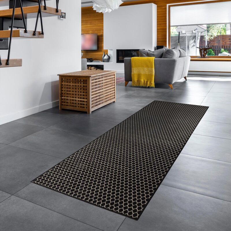 Karat - Tapis de couloir Dundalk Polyamide Antidérapant 80 x 250 cm
