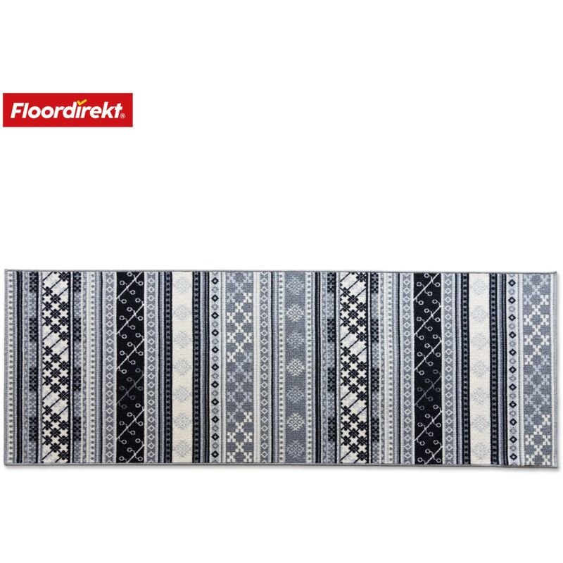 Floordirekt - Tapis de passage sur mesure Mykonos 80 x 350 cm