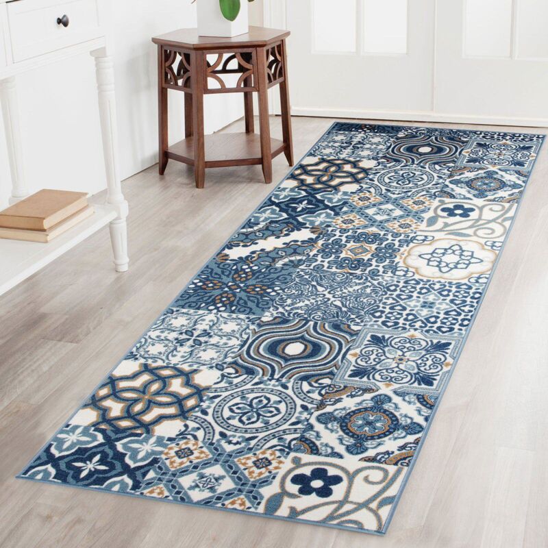 Karat - Tapis de couloir Newport Polyamide Antidérapant 80 x 300 cm