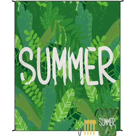 Tapis de plage en microfibre style bohème, séchage rapide, déperlant et résistant à l'humidité, idéal pour les pique-niques et le camping. Tapis de plage 19