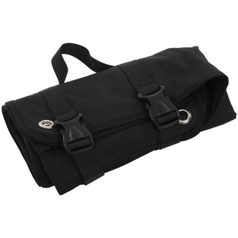 Tapis de Plage Imperméable Portable en Nylon 900D, Doux et Confortable pour Pique-nique et Camping, Noir