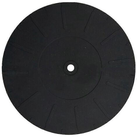 Tapis de platine vinyle LP 170 mm avec feutrine intégrée