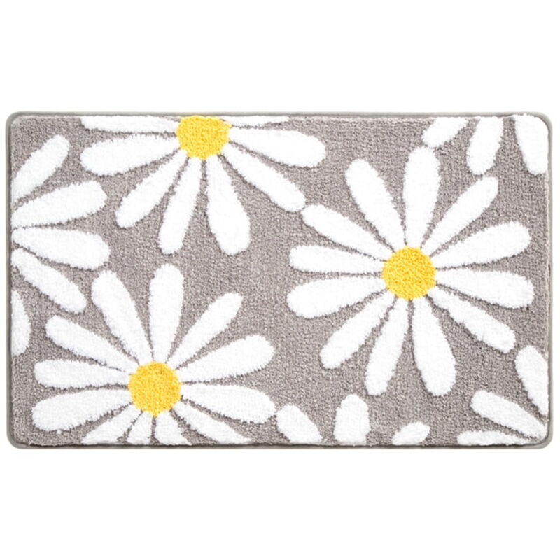 Tapis de porte floqués, tapis de salon, tapis absorbants antidérapants de salle de bain, tapis de cuisine, tapis de sol, tapis de maison