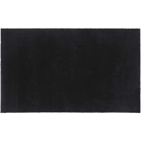 Tapis de porte gris foncé 90x150 cm fibre de coco touffeté