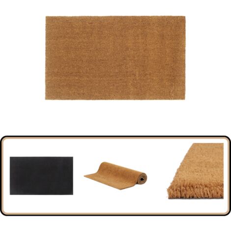 Tapis de porte naturel 90x150 cm fibre de coco touffeté - Tapis D'entrée - Paillasson - Fibre De Coco - Tapis Exterieur - Tapis Interieur