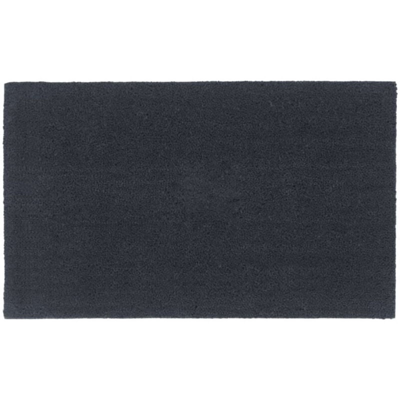 Vidaxl - Tapis de porte gris foncé 90x150 cm fibre de coco touffeté