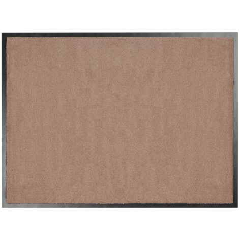 Tapis de Porte Paillasson d'entrée Performa Beige 90 60 x 90 cm