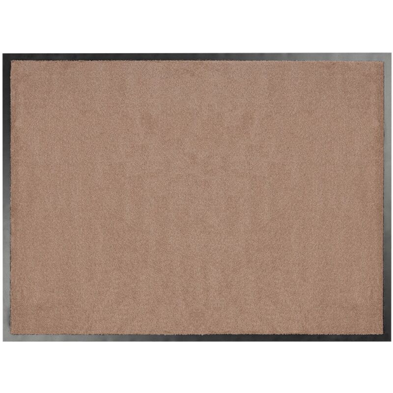 Tapis de Porte Paillasson d'entrée Performa Beige 90 60 x 90 cm