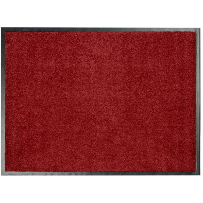 Tapis de Porte Paillasson d'entrée Performa Rouge 58 60 x 90 cm