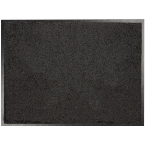 Tapis de Porte Paillasson d'entrée Performa Noir 78 40 x 60 cm