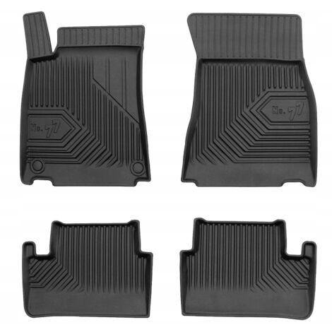 TAPIS DE PORTE, TAPIS DE PORTE EN CAOUTCHOUC, BACS 77 POUR MERCEDES A W177 À PARTIR DE 2018