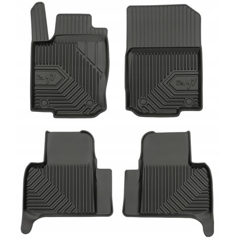 TAPIS DE PORTE, TAPIS DE PORTE EN CAOUTCHOUC, BACS 77 POUR MERCEDES GLE W166 2015-2018