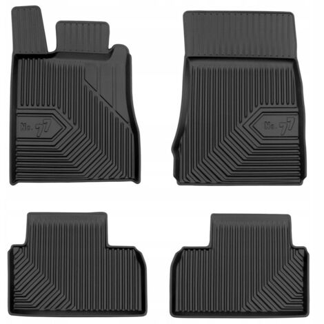 TAPIS DE PORTE, TAPIS DE PORTE EN CAOUTCHOUC, BACS 77 POUR MERCEDES S W220 1998-2005