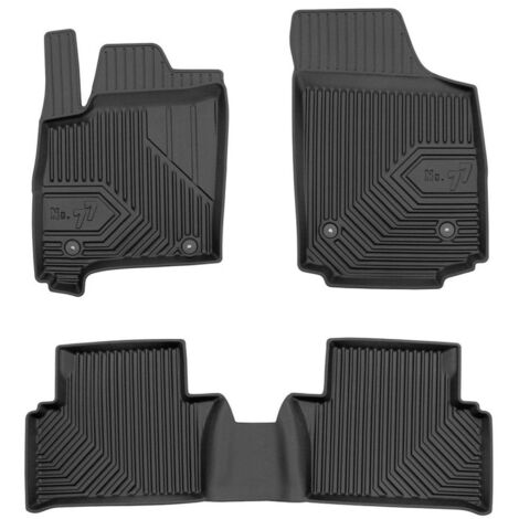 TAPIS DE PORTE, TAPIS DE PORTE EN CAOUTCHOUC, BACS 77 POUR OPEL MERIVA A 2003-2010
