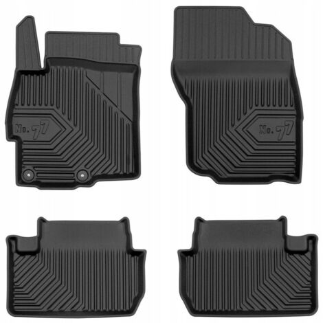 Tapis de porte, tapis de porte en caoutchouc, bacs pour Mitsubishi Lancer 8 (2007-2017) - 77