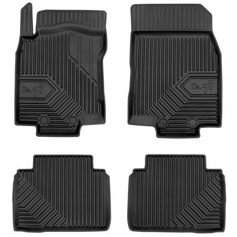 Tapis de porte, tapis de porte en caoutchouc, bacs pour Nissan Rogue 2 (2017-2020) - 77
