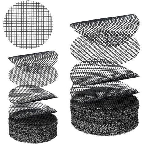 Tapis de Pot de Fleur 40 Pièce Pad de Pot de Fleur Trou Maille Pots de Fleurs en Mesh pour Plante Bonsai Jardinage