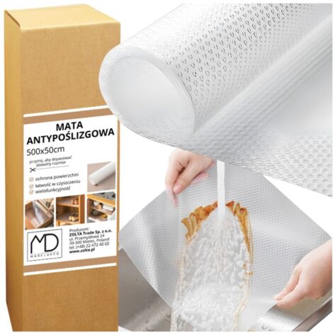 Tapis de protection antidérapant, antitache et résistant aux taches, tapis de découpe, 500 x 50 cm