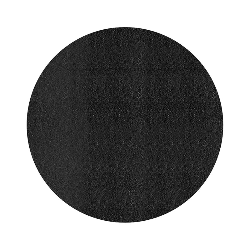 Lifcausal - Tapis de protection contre le feu de 91 cm, tapis de protection de sol rond pour barbecue d'extérieur, tapis d'isolation thermique pour