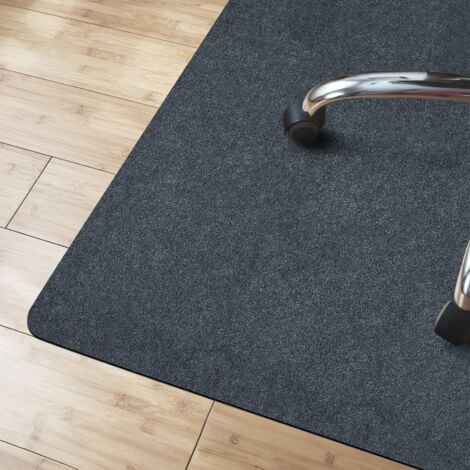 Tapis de protection du sol Viking Pour sols durs Gris foncé 100 x 120 cm