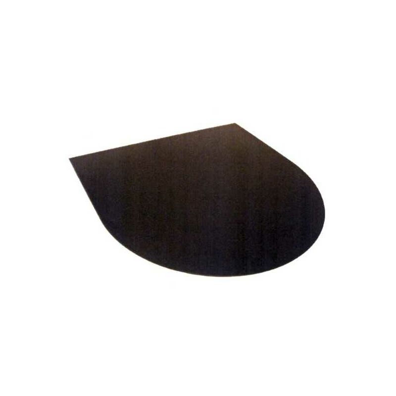 Mille - Plate-forme poêle à bois semi-ronde 84X84 cm