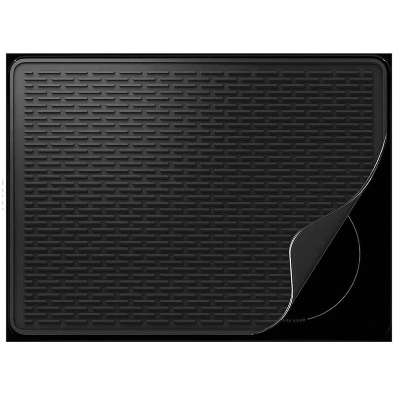 Tapis de protection pour cuisinière électrique - Tapis en silicone pour plaque de cuisson en verre, tapis de séchage pour la cuisine, protection pour